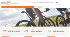 Desktop Screenshot of activebike.ch